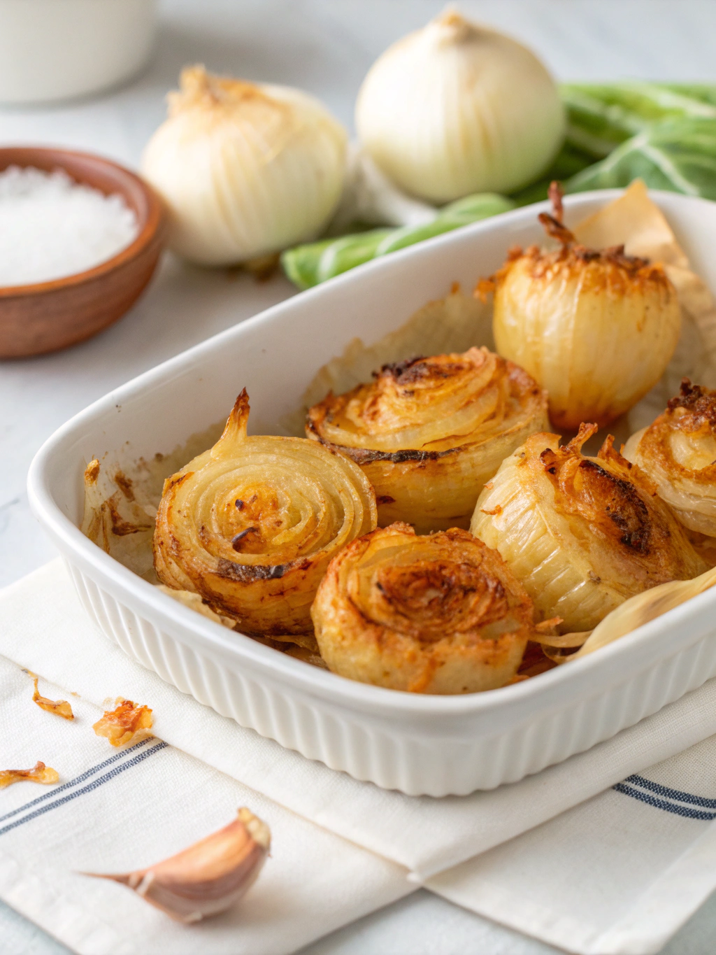 Crispy Mini Blooming Onions in Air Fryer