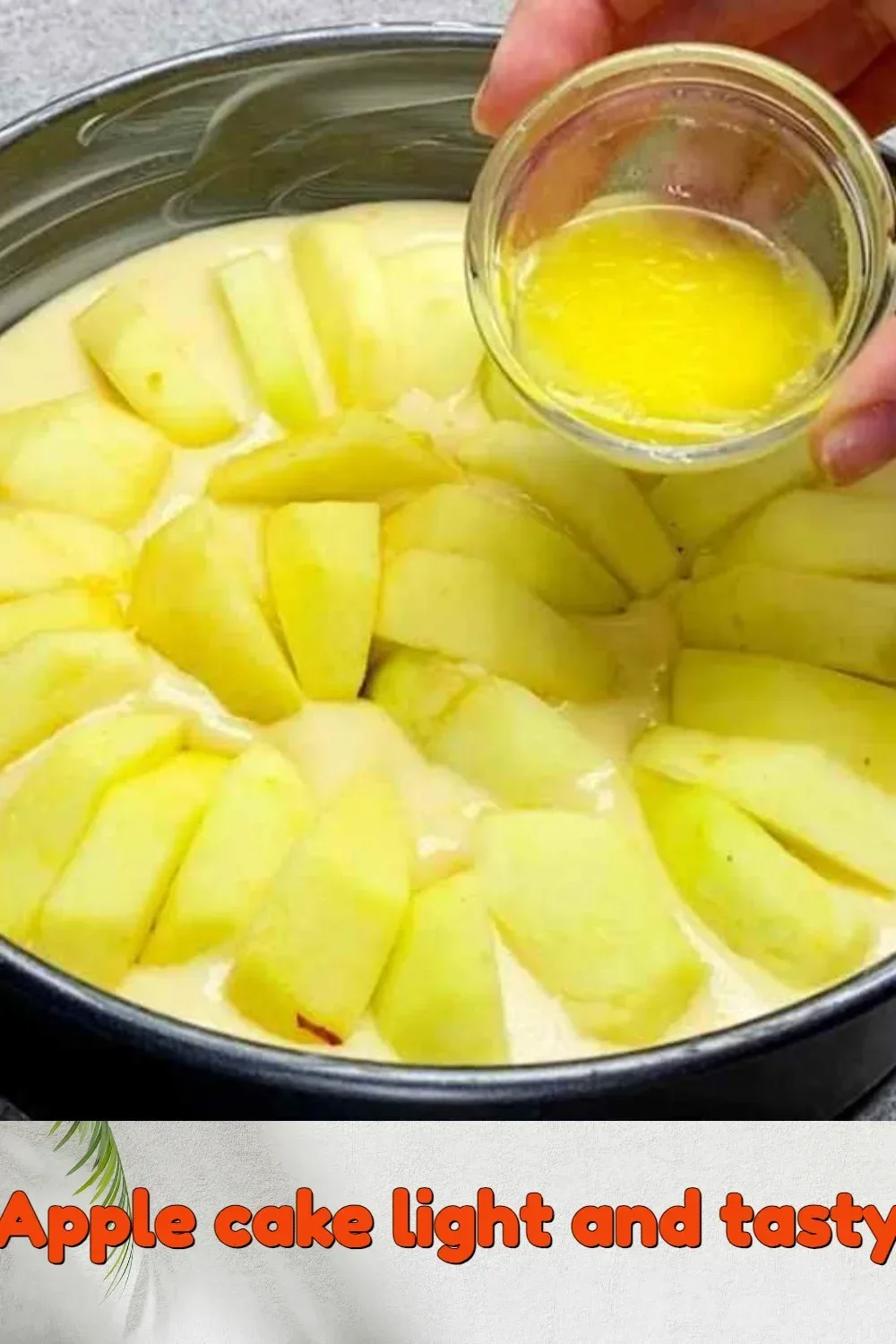 Gâteau aux pommes léger et savoureux, parfait pour un dessert savoureux