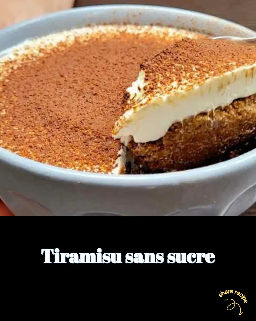 Tiramisu sans sucre, un dessert italien léger et délicieux