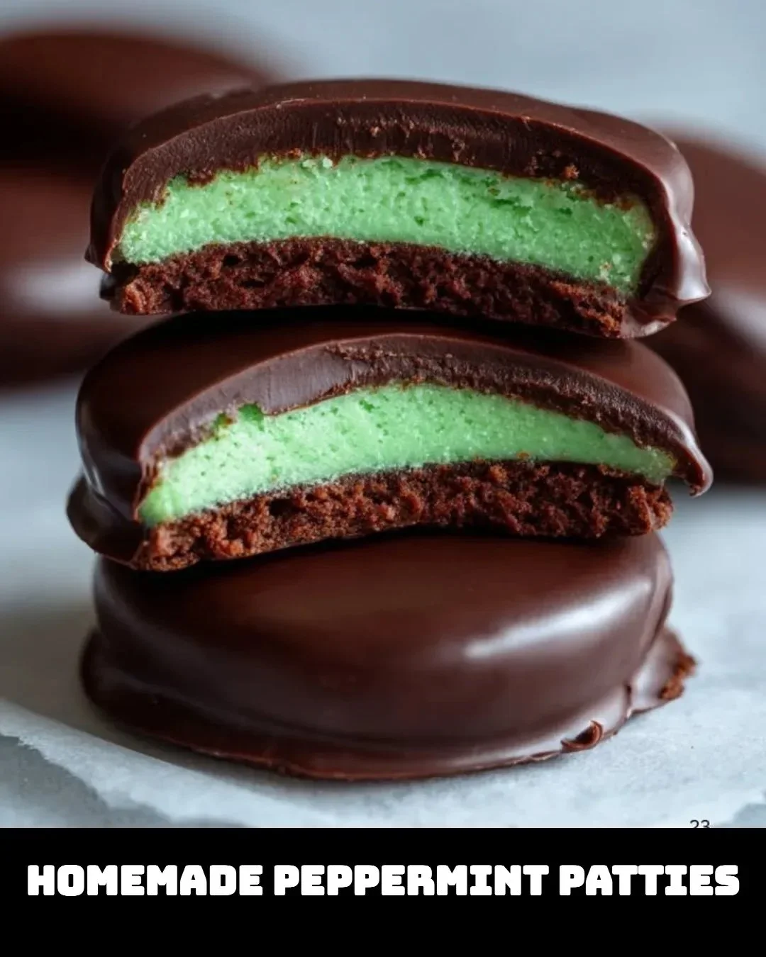 Patties de menthe faites maison, une recette fraîche et savoureuse