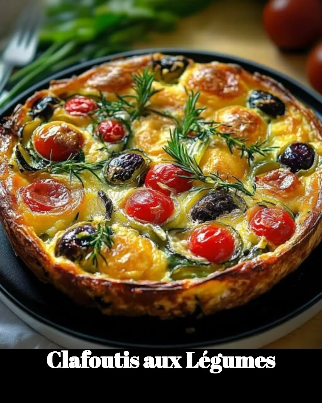 Clafoutis aux légumes frais, une recette savoureuse et saine