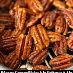 Pécans Caramélisées à la Friteuse à Air, un encas sucré et croustillant.