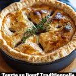 Recette de Tourte au Bœuf Traditionnelle, plat savoureux et réconfortant