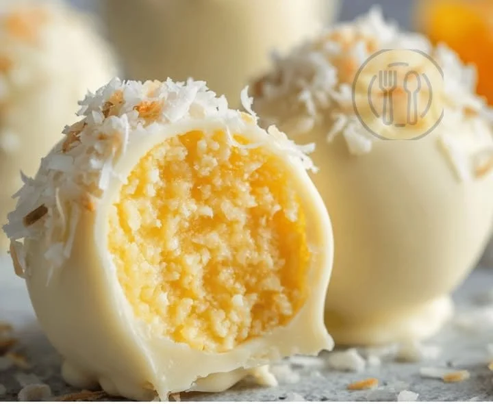 Truffes Coco et Chocolat Blanc Léger WW, un dessert léger et savoureux