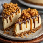 Cheesecake au beurre de cacahuète sans cuisson, dessert crémeux et délicieux